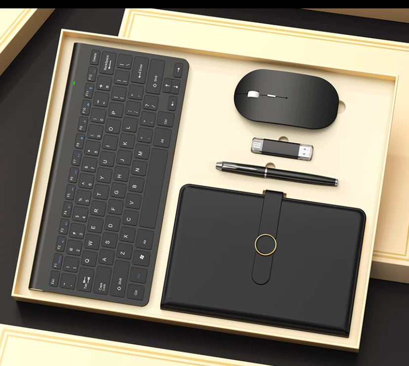 Tech gift set (5 items ) free logo printing/ name