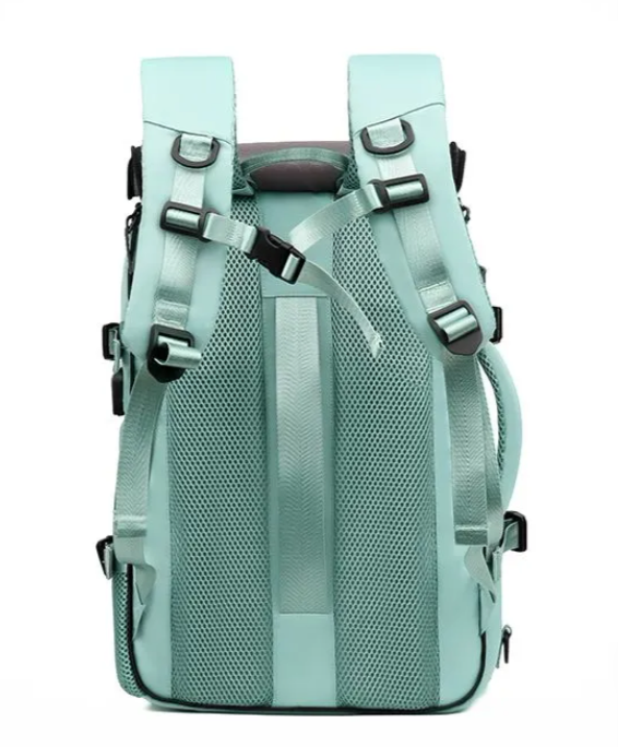 Travel backpack with USB charging point