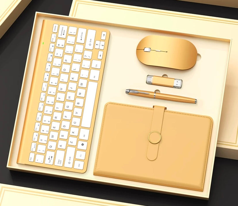 Tech gift set (5 items ) free logo printing/ name