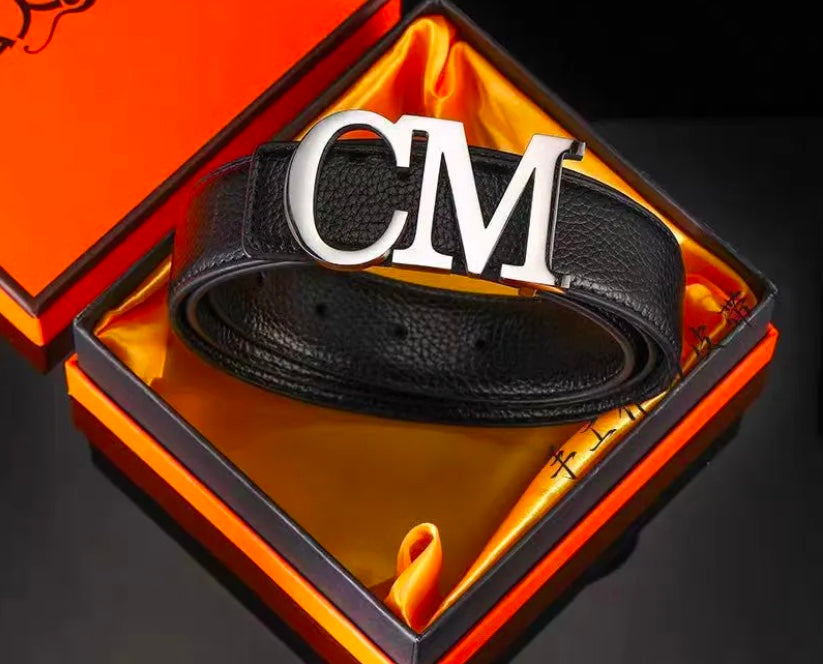 Custom letter belt