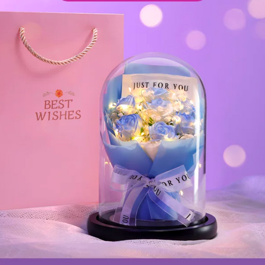 A romantic flower gift for girlfriend, friend, birthday, women, wife—eternal rose,