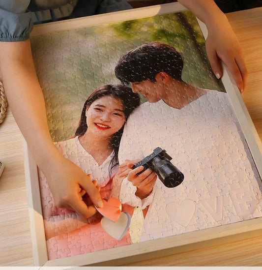 A Custom photo jigsaw puzzle