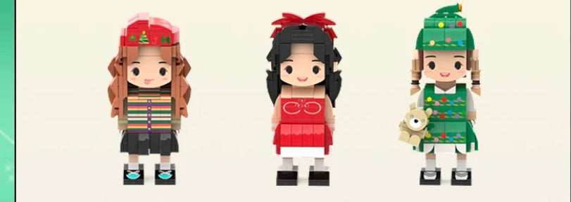 A Single person custom Lego portrait.