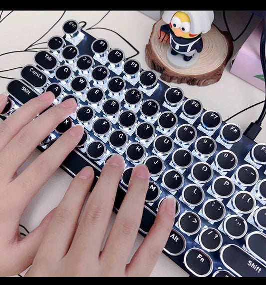Retro theme keyboard