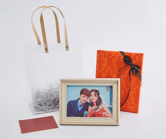 Custom sand photo frame